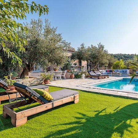 Skopelos Blue Heaven Pool Villa In Olive Grove Kültér fotó